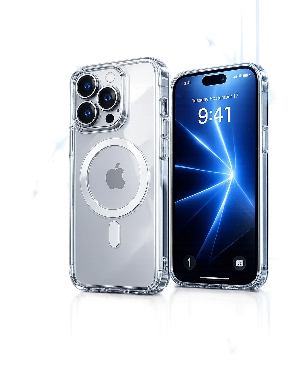Magnetic Me Clear MagSafe-Compatible iPhone 17 Pro Max Case